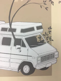 Van (Chicago Series) - 2013 Justin Santora Poster Art Print