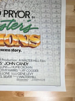 Sold Out Posters Brewsters Millions - 1984 One Sheet Movie Poster Original Vintage 27x41 Movie/TV Posters