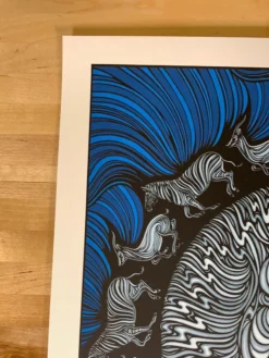 Passion Pit - 2013 Todd Slater Poster Cary, NC Booth Amphitheater Gig Posters