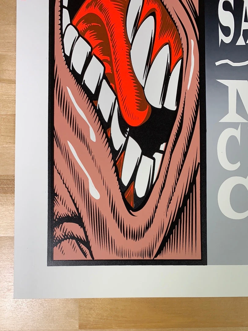 TAZ Gig Posters Pearl Jam - 1998 T.A.Z. Poster Maui, HI Cultural Center 1st Ed 8 TAZ Gig Posters Pearl Jam - 1998 T.A.Z. Poster Maui, HI Cultural Center 1st Ed