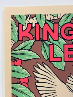 Kings Of Leon - 2017 Dan Grissom Poster Cuyahoga Falls, OH Blossom Music