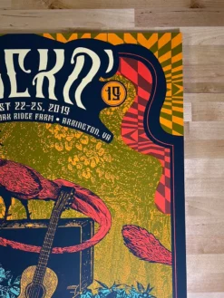 Gig Posters Lockin' - 2019 Status Serigraph Poster Arrington, VA