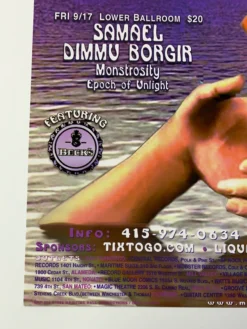 Greg Coiner Gig Posters MHP 75 Merl Saunders - 1999 Poster Maritime Hall San Fran 1st