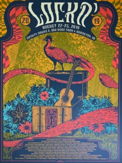 Gig Posters Lockin' - 2019 Status Serigraph Poster Arrington, VA