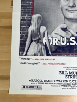 Sold Out Posters Stripes - 1981 Bill Murray Movie Poster Original Vintage 19x25 Movie/TV Posters
