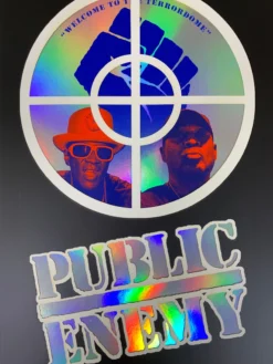 Public Enemy Variant - 2020 Emek Poster Foil NO Date The Terrordome GID