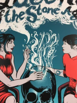 Queens Of The Stone Age - 2008 Justin Hampton Poster Calgary, CAN Calgary Stampe