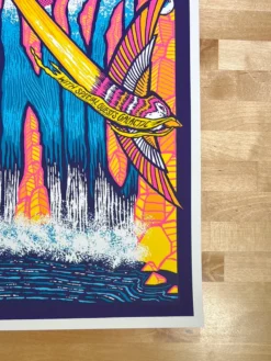 Widespread Panic - 2014 Brad Klausen Poster Lincoln NE, Pinewood Bowl Gig Posters