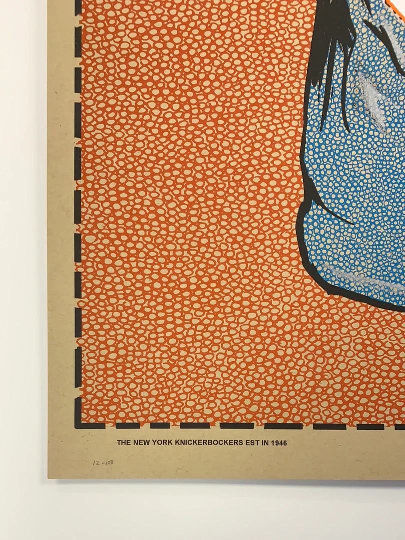 Knicks - 2014 Fugscreens Studios Poster Patrick Ewing Jersey Print 8 Knicks - 2014 Fugscreens Studios Poster Patrick Ewing Jersey Print