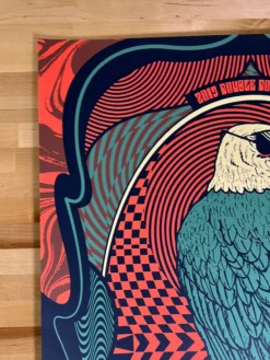 Eric Church - 2019 Status Serigraph Poster San Francisco, CA 1