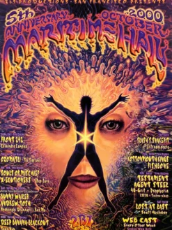 The Artworks MHP 100 October - 2000 Poster Maritime Hall San Fran 1st