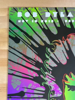 Bob Dylan - 2018 Kii Arens Poster Berglund Roanoke, VA Gig Posters