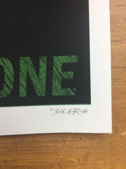 Gig Posters Nada Surf - 2008 Daniel Danger Poster Milan, ITA Musicdrome