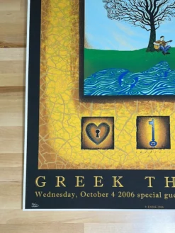 Paul Simon - 2006 Emek Poster Los Angeles, CA Greek Theatre