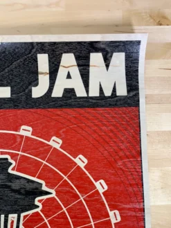 Gig Posters Pearl Jam - 2021 Ian Williams WOOD Ed. Poster Seattle, WA Home Shows