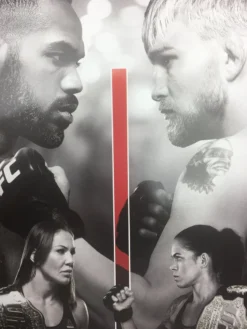 Sold Out Posters UFC 232 2018 Poster Jones Vs Gustafsson 2 & Cyborg Vs Nunes 7 Sold Out Posters UFC 232 2018 Poster Jones Vs Gustafsson 2 & Cyborg Vs Nunes