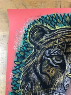 The Black Keys - 2014 Dan Grzeca Poster Chicago, IL United Center S/N