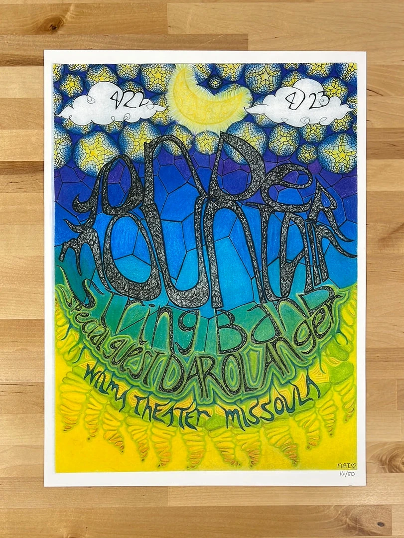 Sold Out Posters Gig Posters Yonder Mountain String Band - Poster Wilma Theater Missoula, MT 4 Sold Out Posters Gig Posters Yonder Mountain String Band - Poster Wilma Theater Missoula, MT