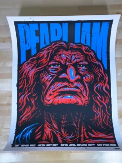 Gig Posters Pearl Jam - 2020 Ames Brothers Streaming Poster Seattle, WA Off Ramp