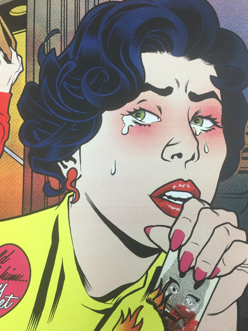 Queens Of The Stone Age - 2017 Brian Ewing Poster Columbus, OH Express Live