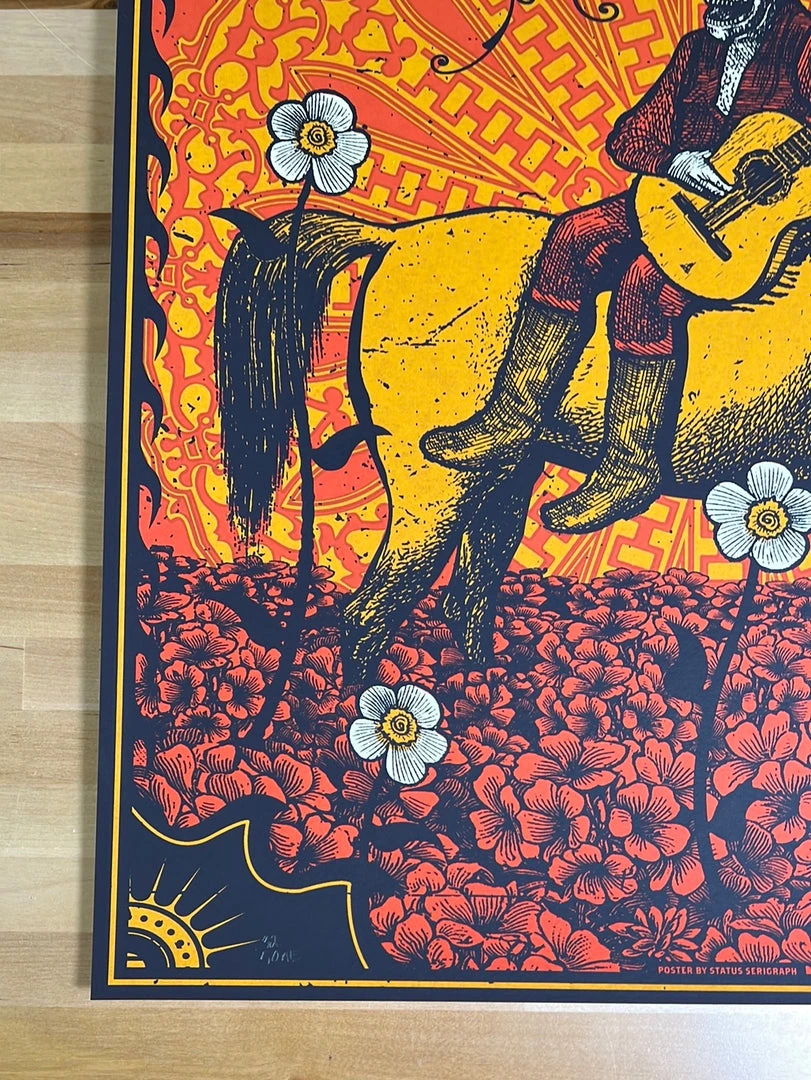 Gig Posters Eric Church - 2021 Status Serigraph Poster Knoxville, TN 8 Gig Posters Eric Church - 2021 Status Serigraph Poster Knoxville, TN