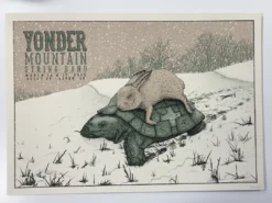 Colorado Yonder Mountain String Band - 2013 Neal Williams Poster Aspen, CO