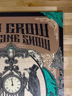 Old Crow Medicine Show - 2016 Status Serigraph Poster Nashville, TN