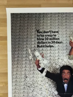 Sold Out Posters Brewsters Millions - 1984 One Sheet Movie Poster Original Vintage 27x41 Movie/TV Posters
