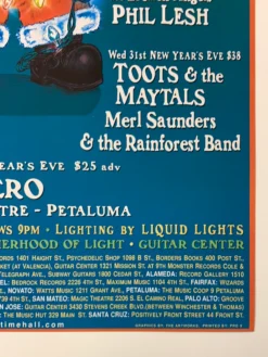 Kathie Hughston Gig Posters MHP 41 George Clinton - 1997 Poster Maritime Hall San Fran 1st