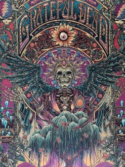 Grateful Dead - 2022 Luke Martin Poster St. Stephen Variant X/275 Gig Posters