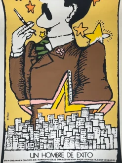 Eduardo Munoz Bachs Movie/TV Posters Un Hombre De Exito - 1987 Cuban Movie Poster Original Vintage