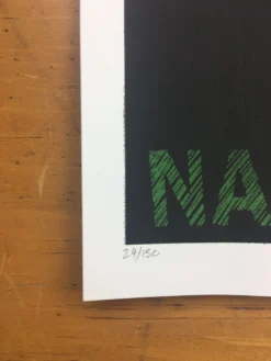 Gig Posters Nada Surf - 2008 Daniel Danger Poster Milan, ITA Musicdrome