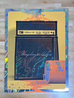Foil Posters Umphrey's McGee - 2021 Mike Tallman Poster Port Chester, NY FOIL