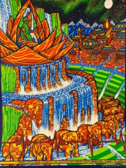 Pearl Jam - 2020 Brad Klausen Poster Phoenix, AZ S/N Ed Gila River Arena