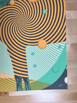 Gig Posters Ray LaMontagne - 2016 Status Serigraph Poster Brooklyn, NY