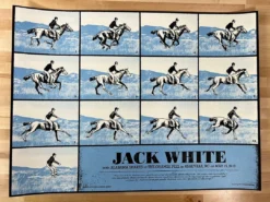 Jack White - 2012 Rob Jones Poster Asheville, NC Alabama Shakes Gig Posters