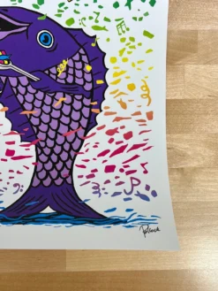 Phish Food - 2022 Jim Pollock Digital Edition Poster Ben & Jerry's