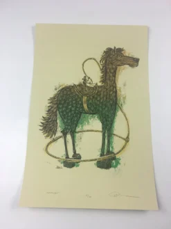 Tiny Cowboy - 2009 Dan Grzeca Poster Art Print 37/180