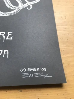 Queens Of The Stone Age - 2003 Emek Poster Jacksonville Marquee