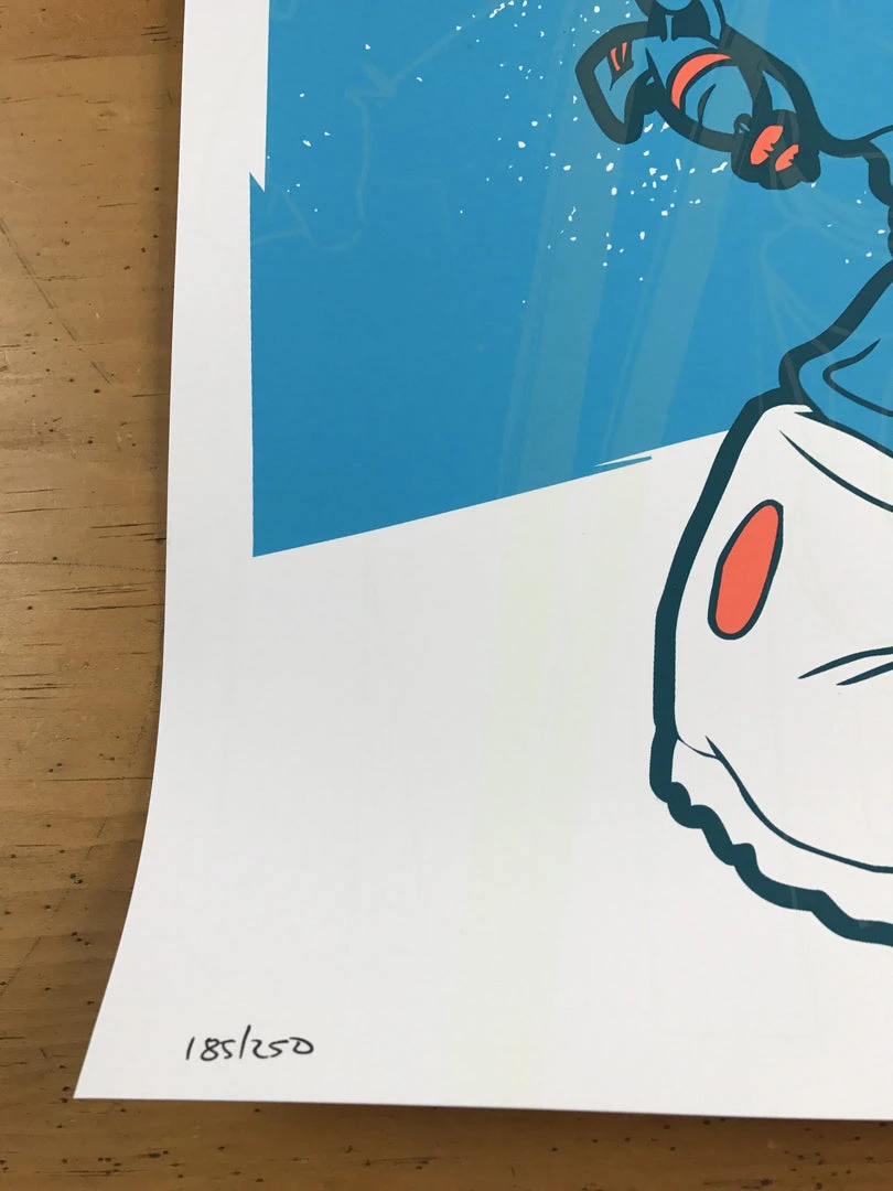 Flight To Mars - 2014 Dumbgun Poster Seattle, WA Showbox 8 Flight To Mars - 2014 Dumbgun Poster Seattle, WA Showbox