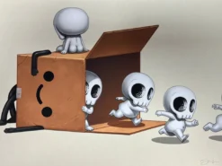 Art Prints Boxo II (Skullies 2) - 2019 Mike Mitchell Poster Print SOFA Con AP