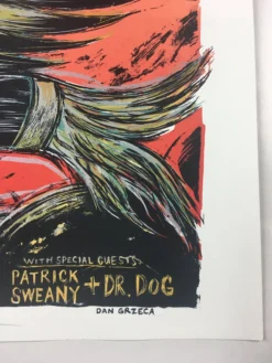 The Black Keys - 2006 Dan Grzeca Poster Chicago, IL Vic Theater