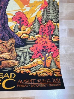 Widespread Panic - 2021 Todd Slater Poster Austin, TX Moody
