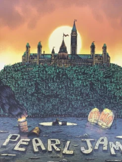 Railey Bace Prints Pearl Jam - 2020 Bailey Race Poster Ottawa, Canada