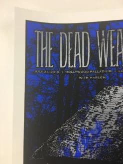 Gig Posters The Dead Weather - 2010 Todd Slater Poster Hollywood, CA Hollywood Palladium