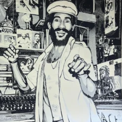 Art Prints Scratch On The Wire - 2021 Shepard Fairey Poster Obey Lee Perry