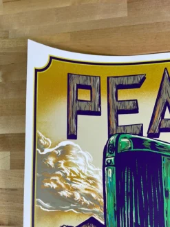 Pearl Jam - 2021 Ian Williams Poster Moline, IL Streaming Event Gig Posters