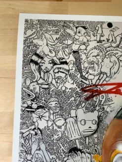 Lollapalooza - 2011 Hebru Brantley Numbered Edition Poster Gig Posters