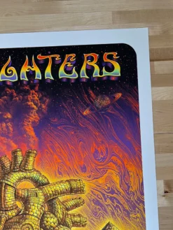 Gig Posters Foo Fighters - 2015 Emek Poster Print Portland, OR Moda Center AE