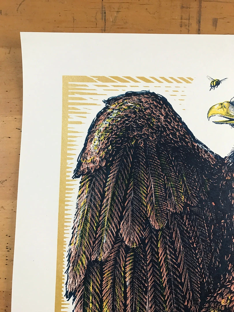 The Avett Brothers - 2014 Zeb Love Poster Salt Lake City, UT, Red Butte Garden 6 The Avett Brothers - 2014 Zeb Love Poster Salt Lake City, UT, Red Butte Garden